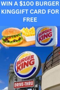 burger king fundraiser