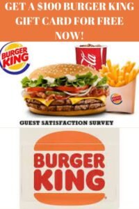 burger king fundraiser